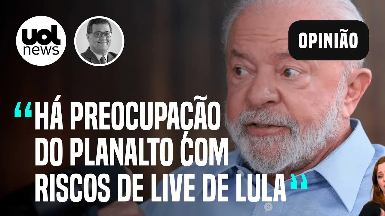 Live do Lula é uma boa ideia, mas traz riscos; há preocupação do Planalto, diz Tales Faria