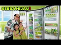 Lagu WOW KITA PENUHI KULKAS 1 WARNA SERBA HIJAU!!