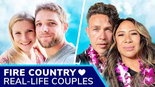 FIRE COUNTRY Real-Life Couples Real Age Dating Max Thieriot Kevin Alejandro Billy Burke etc