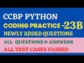 Coding Practice - 23B Functions Python CCBP 4 0