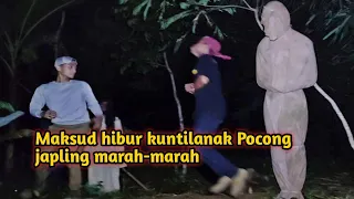 kelucuan pocong salah masuk gak tahan ingin keluar
