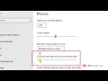 Change Mouse Scroll speed in Windows 10
