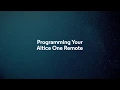Altice One Programming Your Altice One Remote