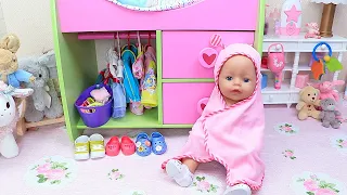 Download Baby Born Bath with Pink Towel ! Evening routine for kids by Play Toys! MP3