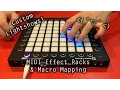 MIDI Effect Racks Macro Mapping Custom Lightshows Part 3 Tutorial
