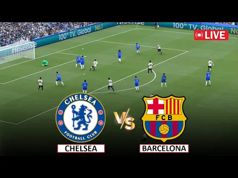 Video Thumbnail: 🔴Live : Chelsea vs Barcelona I UEFA Champions League Full Match Live Stream I eFootball Pes 21 Game
