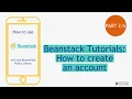 Beanstack Tutorials How to Create an Account Using the App