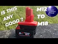 Milwaukee M18 to M12 Adapter first look