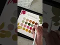 Custom color palette in Procreate