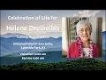 Celebration of Life - Helene Dreibelbis