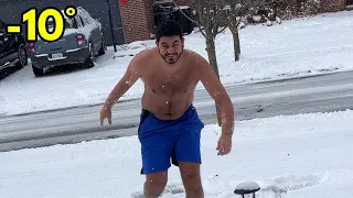 We Locked Him Naked in the Cold