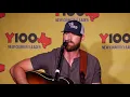 Riley Green "Numbers On The Cars" acoustic Live at Y100 August 16, 2018
