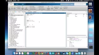 Simple MATLAB Commands and Layout - How To Ep 25