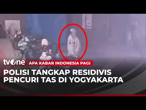 Residivis Pencuri Tas di Parkiran Swalayan Yogyakarta Ditangkap di Kostnya