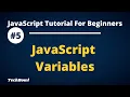 JavaScript Variables Declaring and Initializing JavaScript Variables Hindi