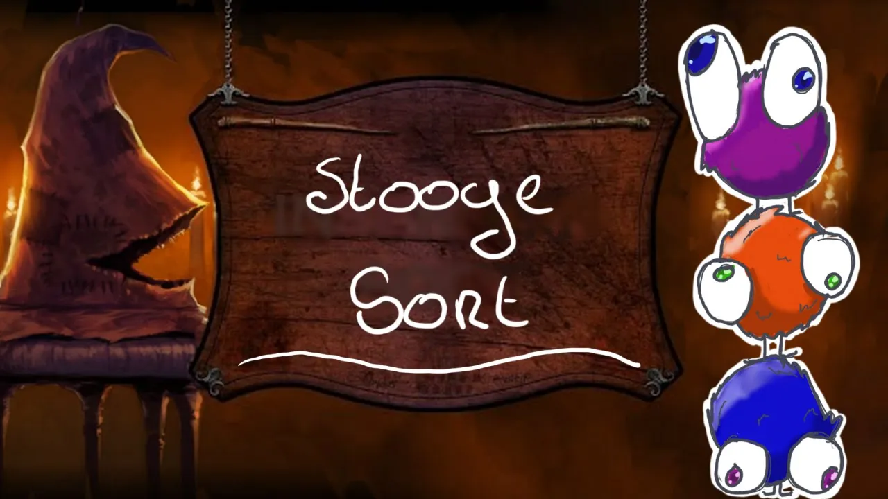STOOGE soring ALGORITHM explained - YouTube thumbnail