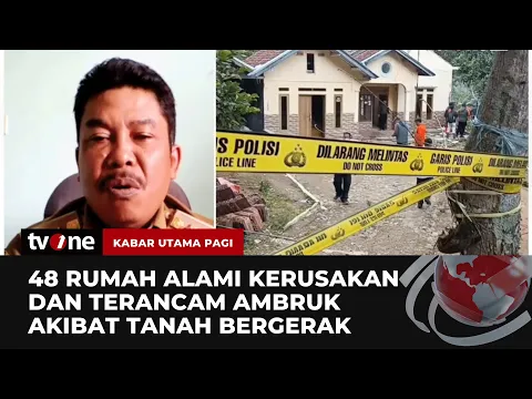 Puluhan Rumah di Bandung Barat Rusak Parah dan Terancam Ambruk Akibat Tanah Bergerak
