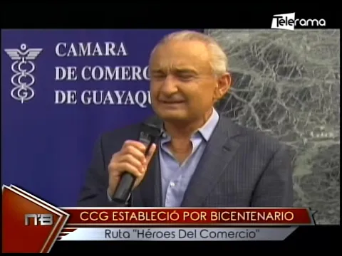 CCG estableció por bicentenario Ruta Héroes del Comercio
