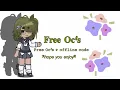 gacha club offline oc codes
