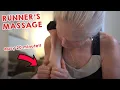 Easy Post Running Massage - Back and Leg Massage for Marathon Runners and After Workouts