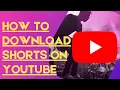 Download Lagu 🔥🔥HOW TO DOWNLOAD SHORTS ON YOUTUBE 🔥🔥||YOUTUBE SHORTS||