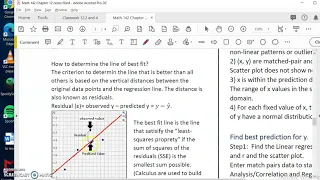 OpenStax Statistics Ch 12 1 3 and 5 Regression equation 1