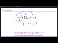 Distributing Fractions