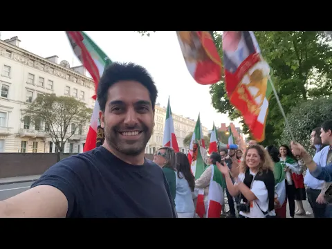 Download MP3 🚨 LIVE: Celebrations Outside Iran Embassy In London After Helicopter Crash