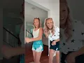 KAYLA AND KALLI DANCING WITH BIRDS 🦜🦜 #shorts