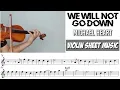 Download Lagu Free Sheet || We Will Not Go Down - Michael Heart || Violin Sheet Music
