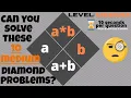 Diamond Problem Challenge Medium 4 Operations Integer Practice Add Subtract Multiply Divide