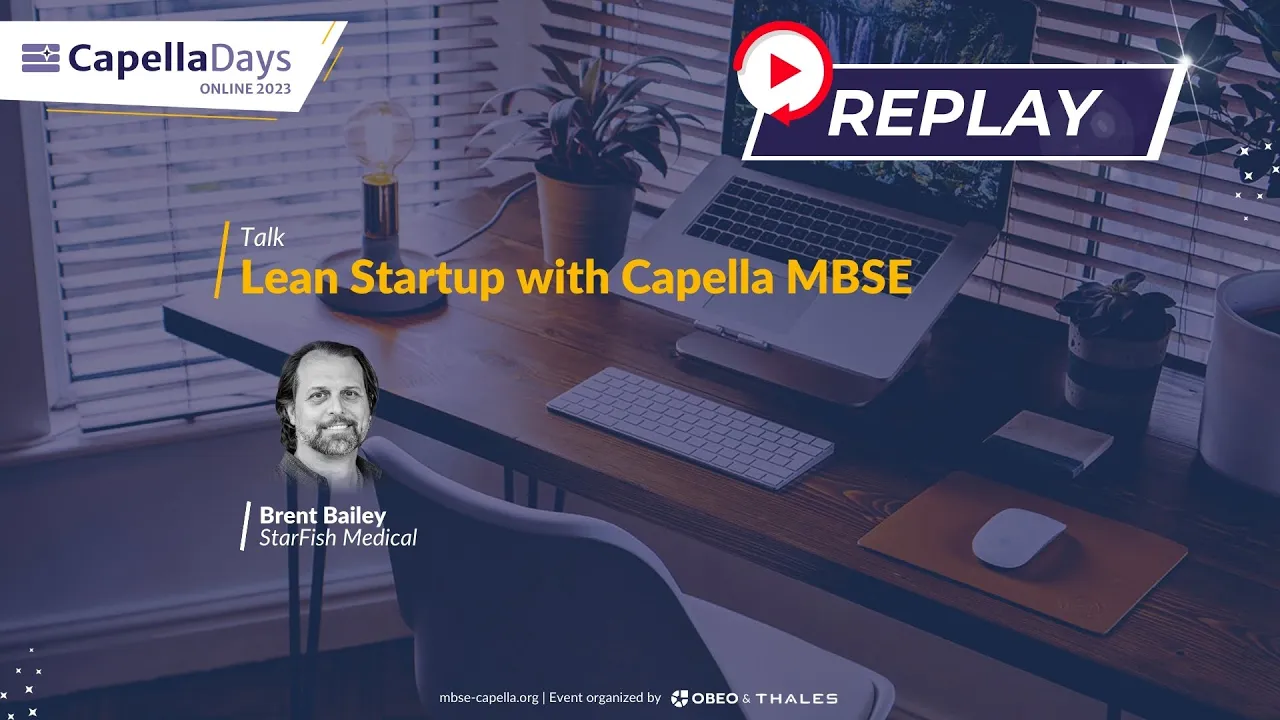 Lean Startup with Capella MBSE | StarFish Medical | Capella Days 2023