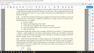 java how to program exercise 4 19