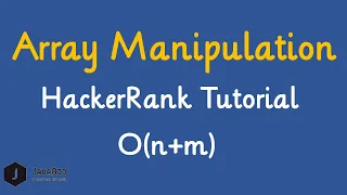 Array Manipulation Hackerrank Solution Difference Array Range Update Query In O 1
