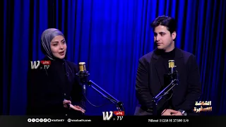 الشاشة الصغيرة جنيد وعنوز ضيوف الحلقة الاولى 