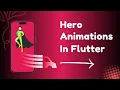 Flutter Animations Hero Animation Tween Animation