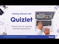 Webinar Getting Started with Quizlet - An Overview for Teachers