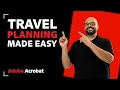 Travel Planning Made Easy with Adobe Acrobat 2026