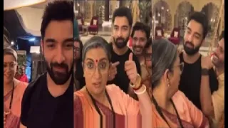 Smriti Irani s Masti Teases Rohit Suchanti On Set Kyunki Saas Bhi Kabhi Bahu Thi 2 l KRKBRBH