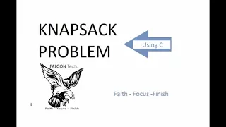 Fractional knapsac problem implementation in C