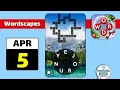 Wordscapes April 5 2021 Daily Puzzle Walkthrough