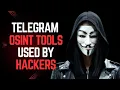 Top 10 Free Telegram OSINT Tools Used By Hackers Hacking Girl YT