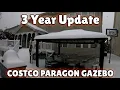 Costco Paragon Santa Monica Aluminum Gazebo 3 Year Update
