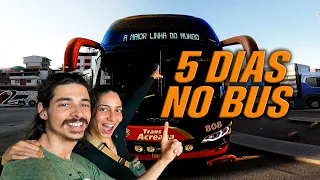 we took THE BIGGEST BUS TRIP IN THE WORLD!