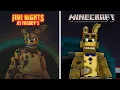 I Remade Five Nights At Freddy s Scenes In Minecraft