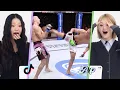 Download Lagu What's a Korean girl's reaction to watching UFC for the first time? UFC Reactions🔥 | Asopo