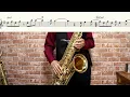 【境界のRINNE】桜花爛漫【楽譜】RIN-NE/Kyoukai no Rinne "Ouka Ranman" KEYTALK サックスで吹いてみた Saxophone Cover [Sheet]