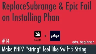PHP String Class 14 ReplaceSubRange Phan Static Code Analysis