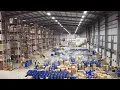 GXO Direct Blue Yonder Rapid stand-ups with shared warehousing
