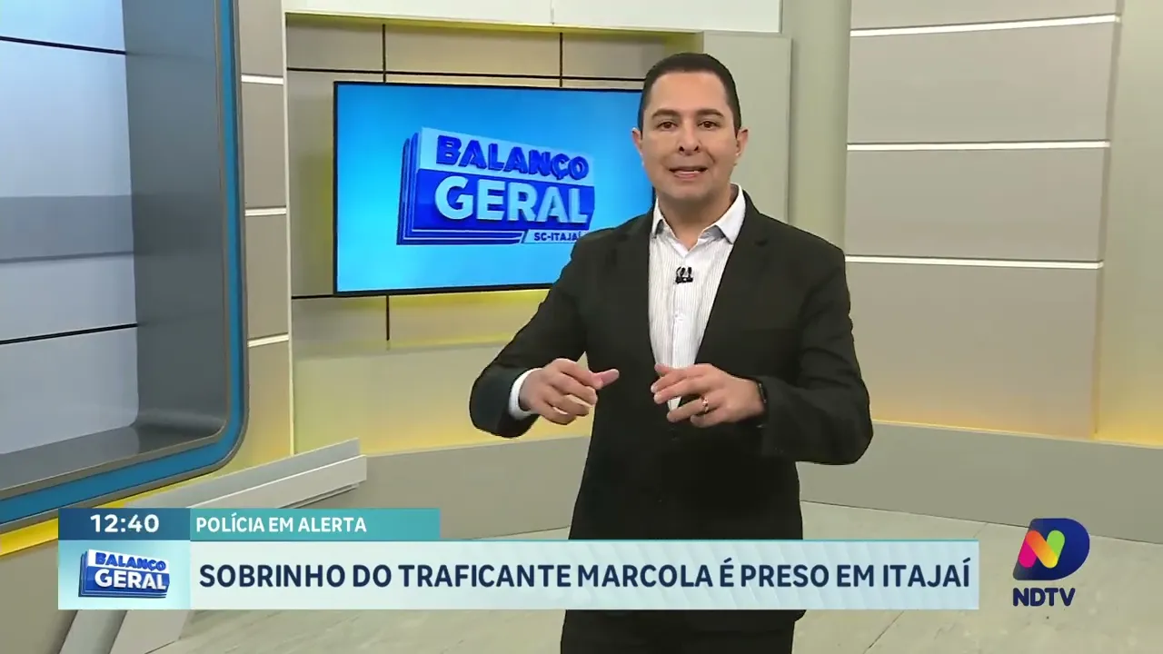 Ação Contra Crime Organizado: Sobrinho de Marcola Detido em Itajaí na Mega Operação
